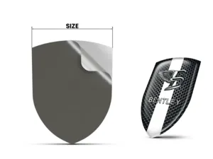 Bentley Stickers Dôme Époxy Édition Luxe Badges Élégants